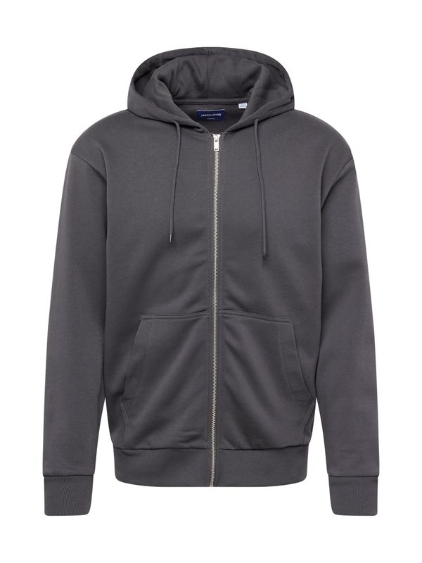 JACK & JONES JACK & JONES Jopa na zadrgo 'RIDER'  svetlo modra / temno siva / majnica / bela