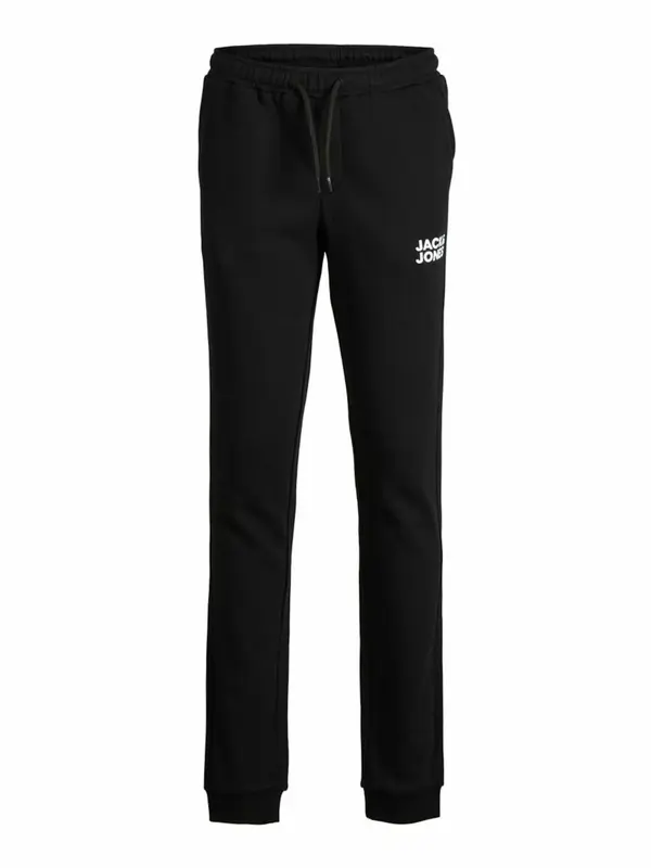Jack & Jones Junior Jack & Jones Junior Hlače 'JJIGORDON'  črna / bela