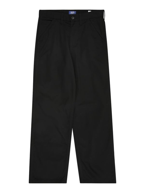 Jack & Jones Junior Jack & Jones Junior Hlače 'JPSTALEX CLEAN JJWORKER'  črna