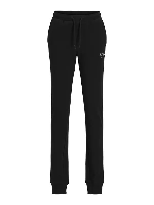 Jack & Jones Junior Jack & Jones Junior Hlače 'JPSTGORDON'  črna / bela