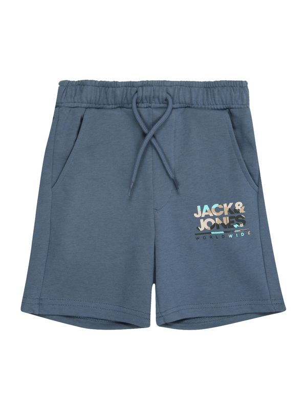 Jack & Jones Junior Jack & Jones Junior Hlače 'JPSTLUKE'  bež / golobje modra / svetlo modra / črna