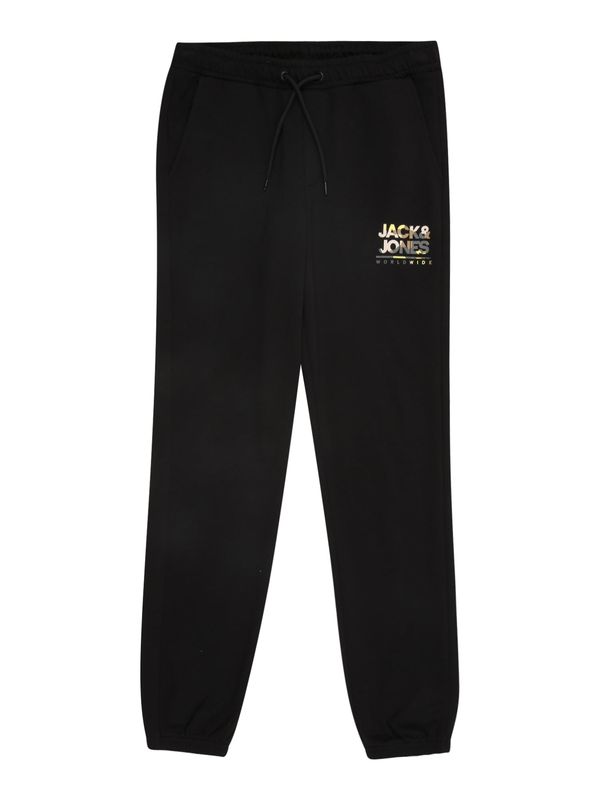 Jack & Jones Junior Jack & Jones Junior Hlače 'JPSTLUKE'  svetlo rjava / rumena / temno siva / črna