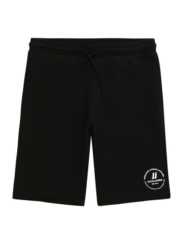 Jack & Jones Junior Jack & Jones Junior Hlače 'SWIFT'  črna / bela