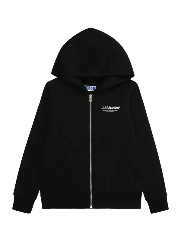 Jack & Jones Junior Jack & Jones Junior Jopa na zadrgo  črna / bela