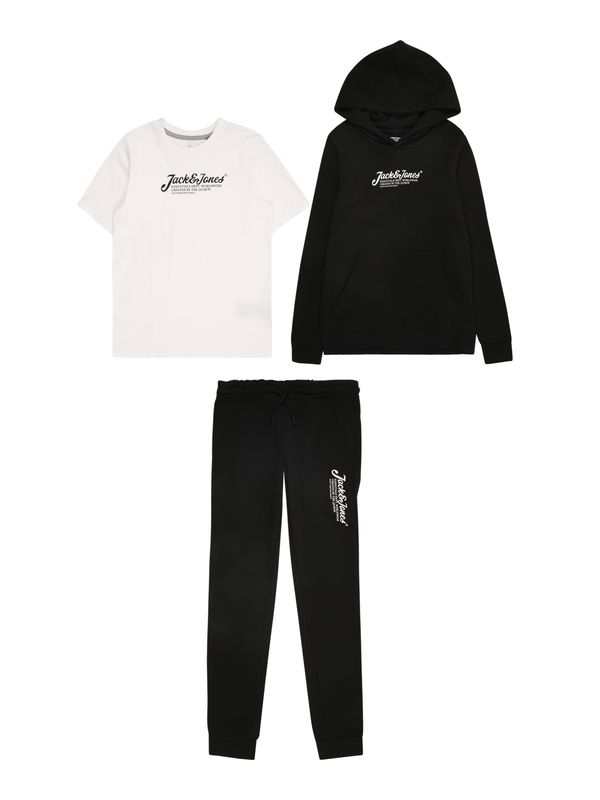 Jack & Jones Junior Jack & Jones Junior Komplet 'JJBEAU'  črna / bela