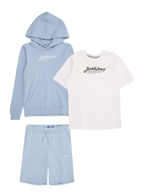 Jack & Jones Junior Jack & Jones Junior Komplet 'JJBEAU'  svetlo modra / bela