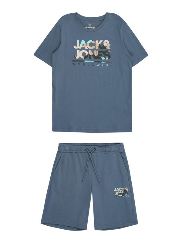 Jack & Jones Junior Jack & Jones Junior Komplet 'JJLUKE'  bež / voda / golobje modra