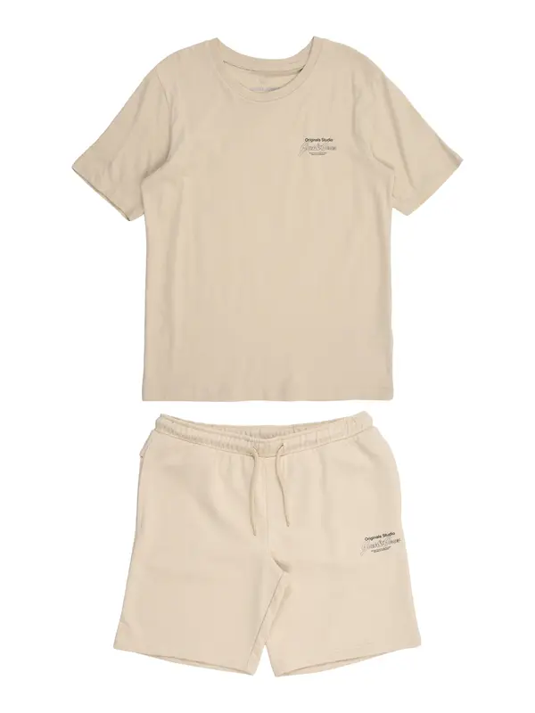 Jack & Jones Junior Jack & Jones Junior Komplet 'JJNIKO'  bež / črna