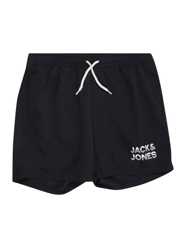 Jack & Jones Junior Jack & Jones Junior Kratke kopalne hlače 'JJSTYD'  nočno modra / bela