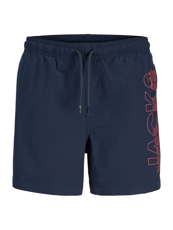 Jack & Jones Junior Jack & Jones Junior Kratke kopalne hlače 'JPSTMaui Wave'  mornarska / rjasto rdeča