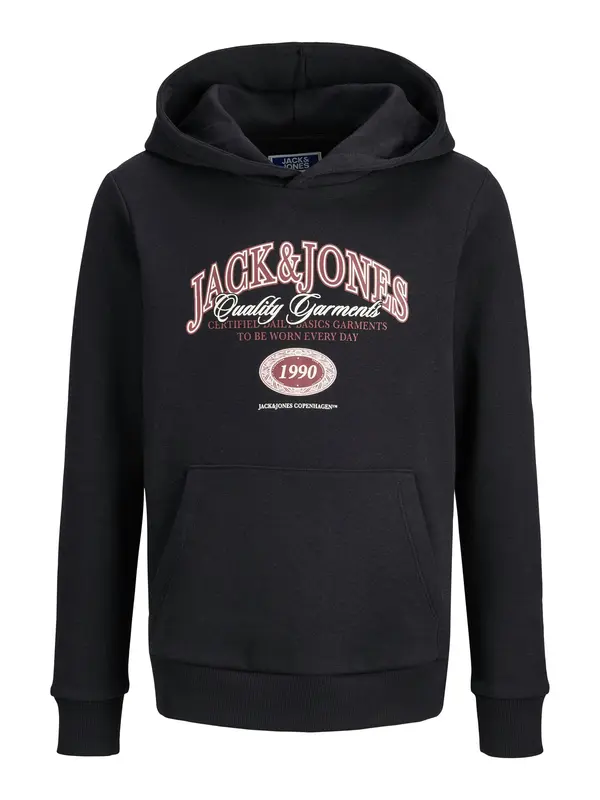 Jack & Jones Junior Jack & Jones Junior Majica 'ARI'  pastelno rdeča / črna / bela