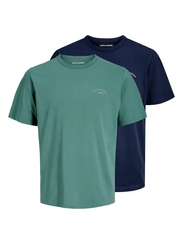 Jack & Jones Junior Jack & Jones Junior Majica 'College'  modra / zelena