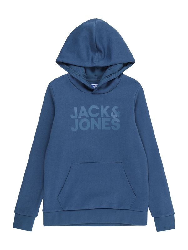 Jack & Jones Junior Jack & Jones Junior Majica 'CORP'  svetlo modra / temno modra
