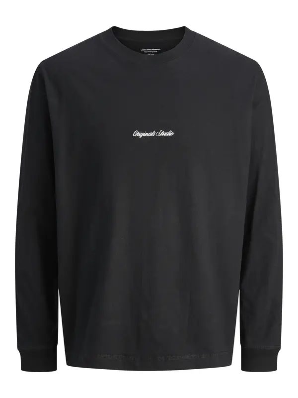 Jack & Jones Junior Jack & Jones Junior Majica  črna / bela