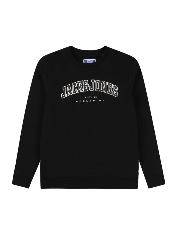 Jack & Jones Junior Jack & Jones Junior Majica  črna / bela