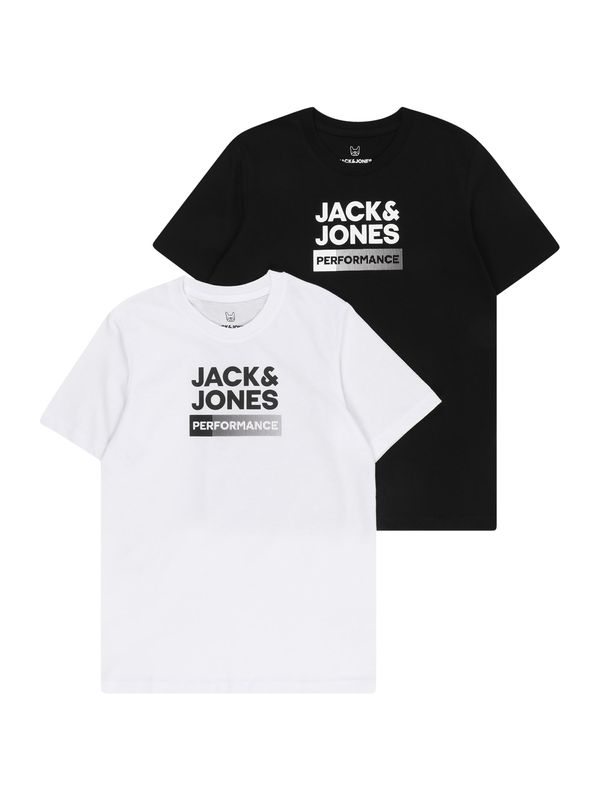 Jack & Jones Junior Jack & Jones Junior Majica  črna / bela