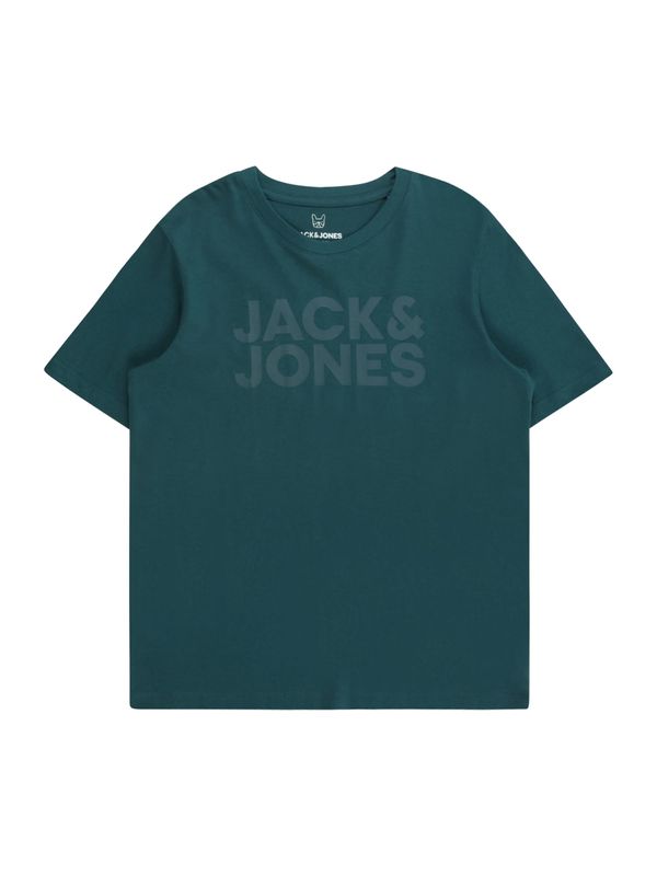 Jack & Jones Junior Jack & Jones Junior Majica 'Ecorp'  temno zelena