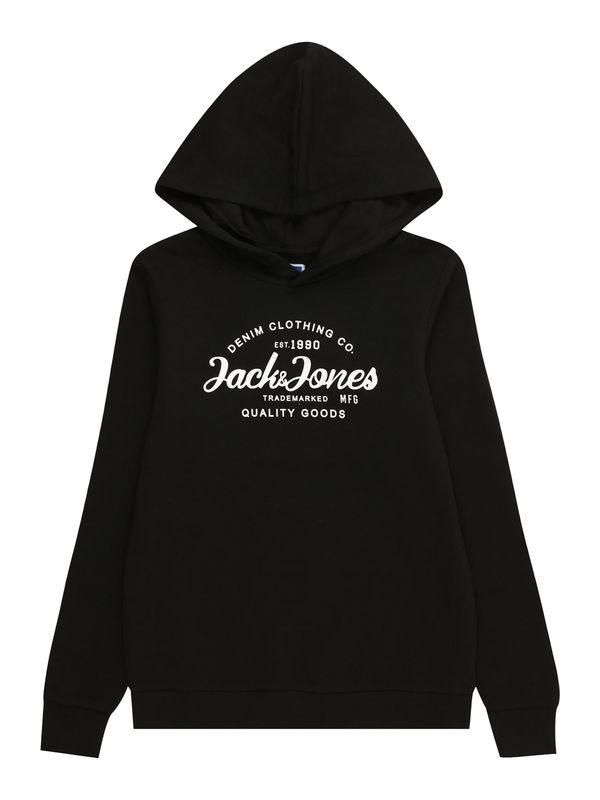 Jack & Jones Junior Jack & Jones Junior Majica 'FOREST'  črna / bela