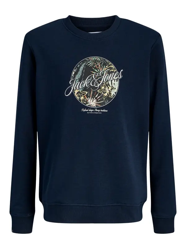 Jack & Jones Junior Jack & Jones Junior Majica 'Honolulu'  temno modra / bela