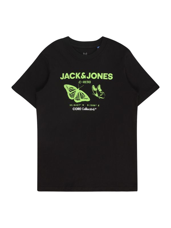 Jack & Jones Junior Jack & Jones Junior Majica  jabolko / črna / bela