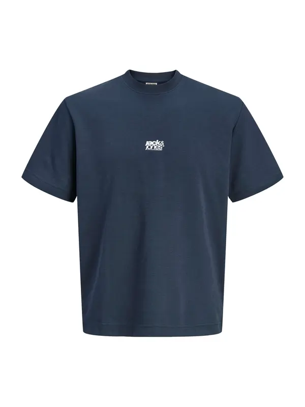 Jack & Jones Junior Jack & Jones Junior Majica 'JCOBREEZE'  temno modra / svetlo siva / bela