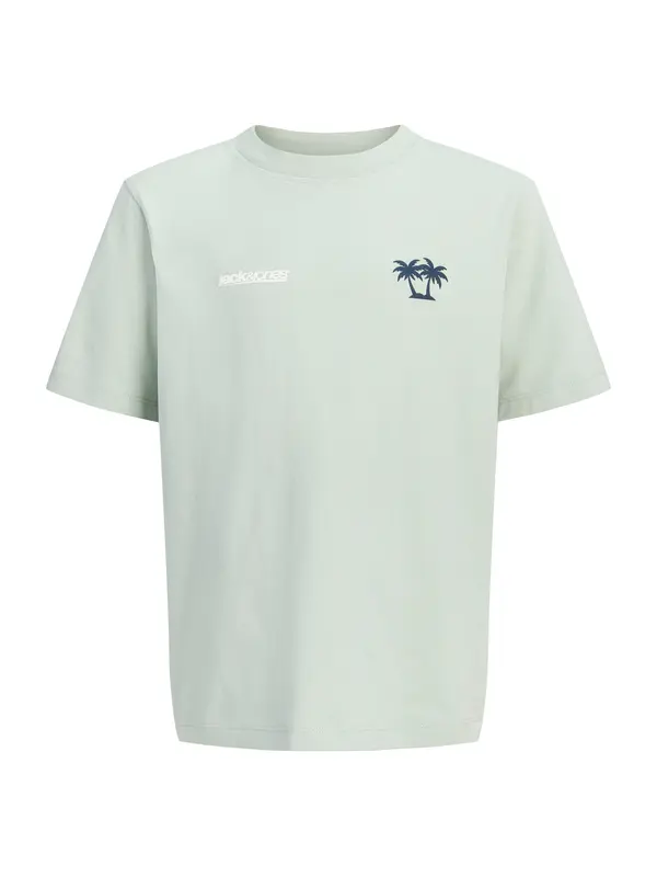Jack & Jones Junior Jack & Jones Junior Majica 'JCOCLUB'  nočno modra / pastelno modra / bela