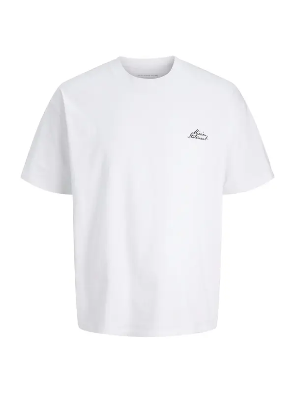 Jack & Jones Junior Jack & Jones Junior Majica 'JCODUST'  črna / bela
