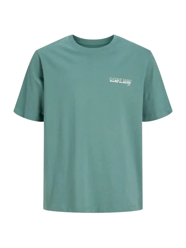 Jack & Jones Junior Jack & Jones Junior Majica 'JCOETERNA'  smaragd / žad / bela