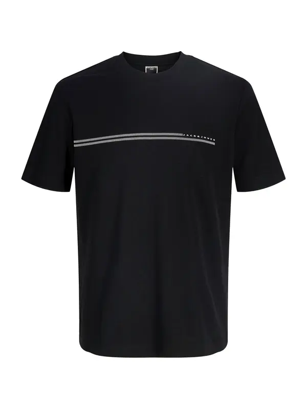 Jack & Jones Junior Jack & Jones Junior Majica 'JCOFUSION'  črna / bela