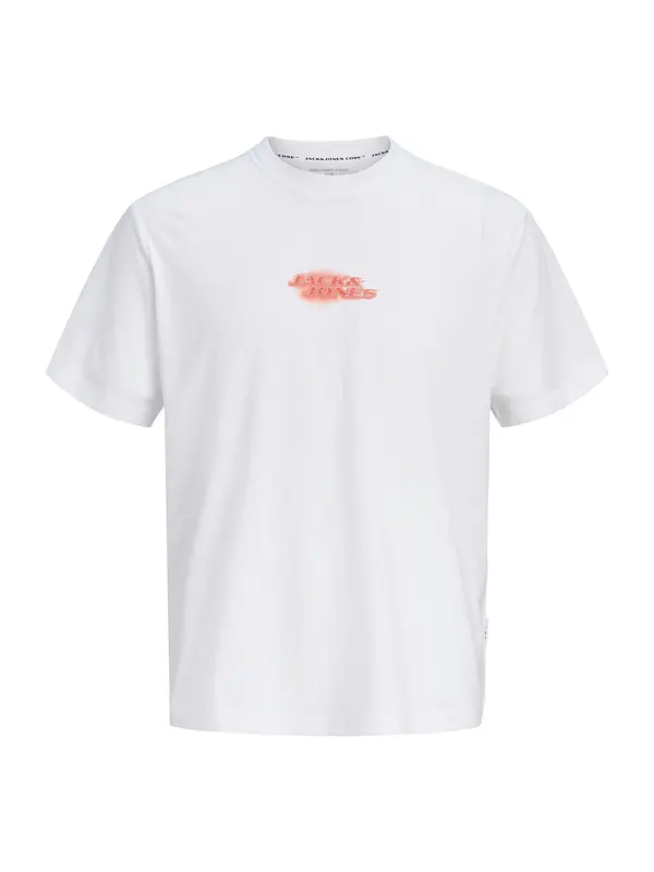 Jack & Jones Junior Jack & Jones Junior Majica 'JCOFusion'  rdeča / bela