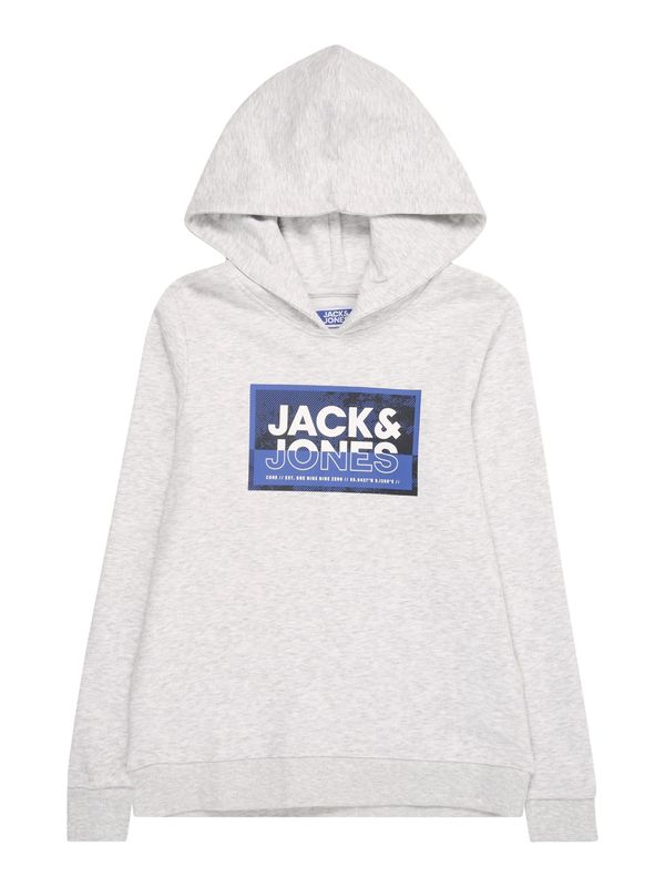 Jack & Jones Junior Jack & Jones Junior Majica 'JCOLOGAN'  mornarska / črna / bela / pegasto bela
