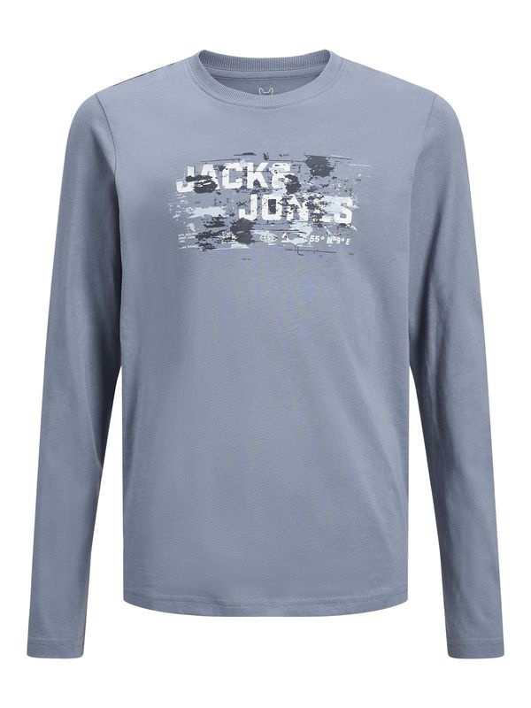 Jack & Jones Junior Jack & Jones Junior Majica 'JCOOUTDOOR'  marine / opal / svetlo modra / bela