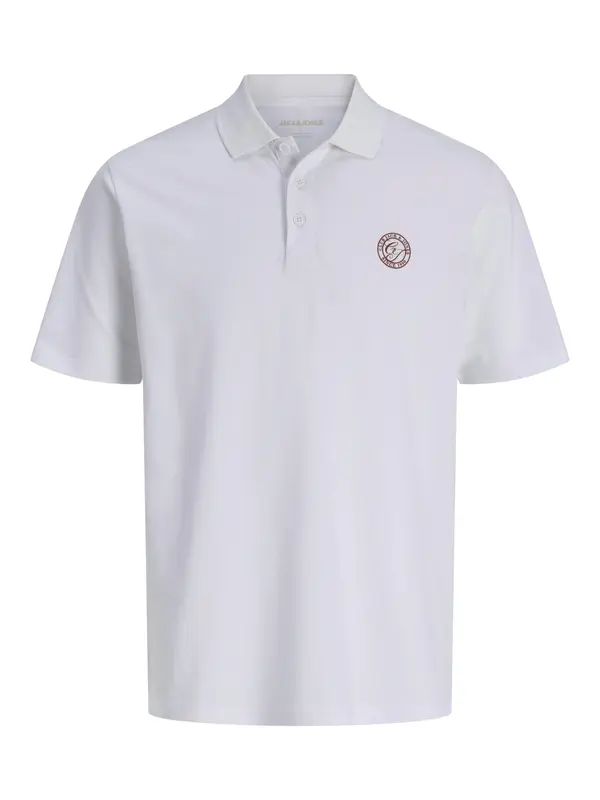 Jack & Jones Junior Jack & Jones Junior Majica 'JJAlliance'  rjava / bela