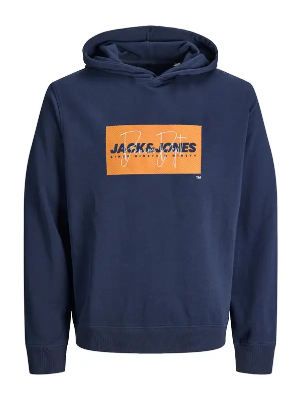 Jack & Jones Junior Jack & Jones Junior Majica 'JJCOLE'  mornarska / oranžna