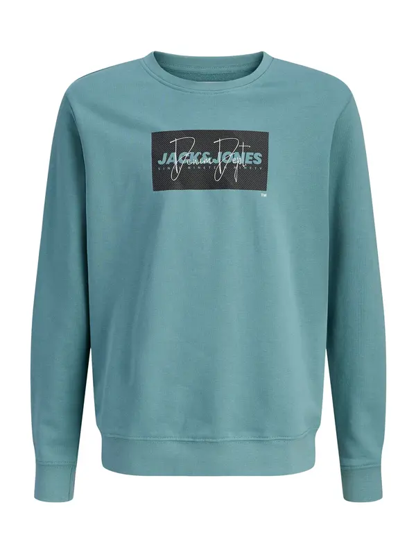 Jack & Jones Junior Jack & Jones Junior Majica 'JJCole'  smaragd / črna / bela