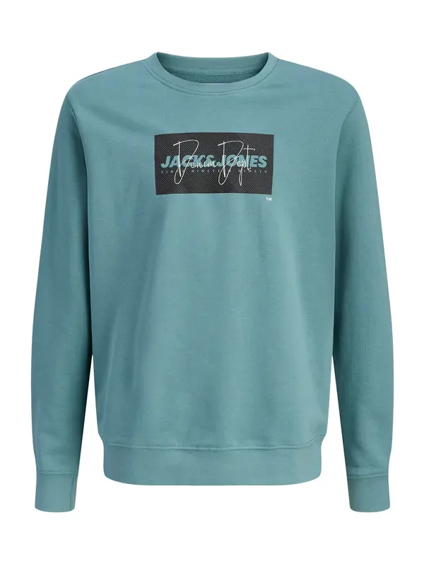 Jack & Jones Junior Jack & Jones Junior Majica 'JJCOLE'  smaragd / črna / bela