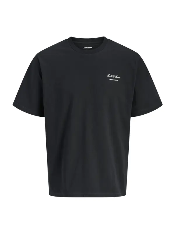 Jack & Jones Junior Jack & Jones Junior Majica 'JJEARCHIVE'  črna / bela