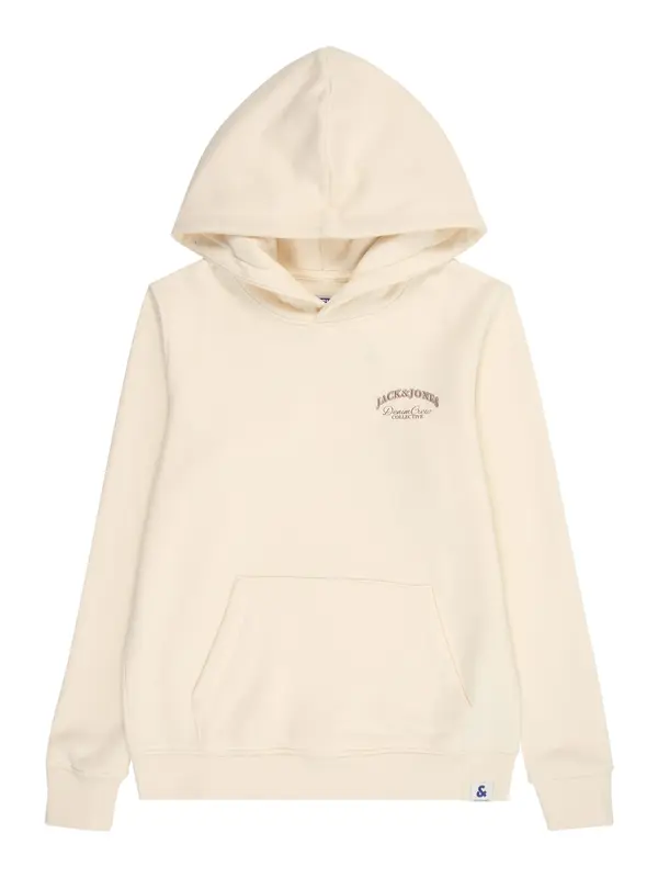 Jack & Jones Junior Jack & Jones Junior Majica 'JJEBrandes'  rjasto rjava / volneno bela