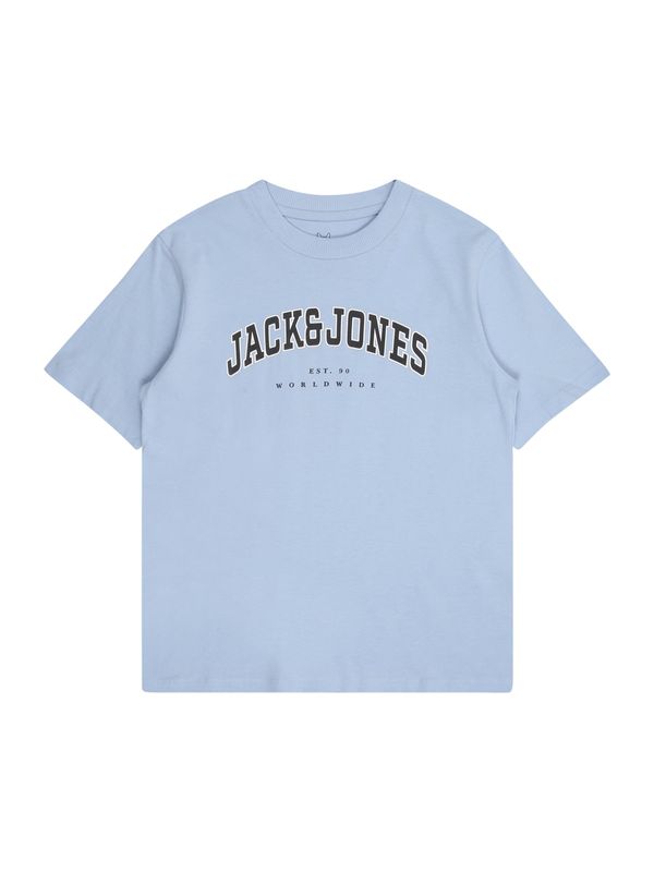 Jack & Jones Junior Jack & Jones Junior Majica 'JJECALEB'  mornarska / svetlo modra / bela