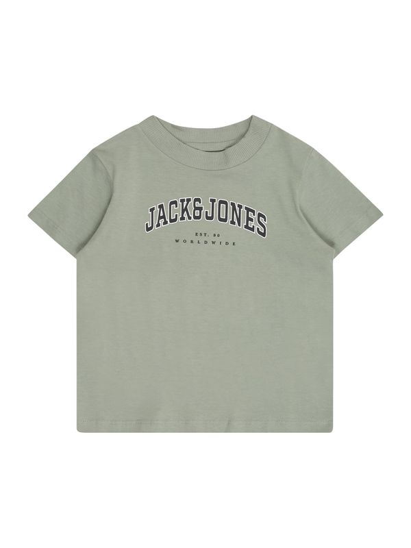 Jack & Jones Junior Jack & Jones Junior Majica 'JJECALEB'  pastelno zelena / črna