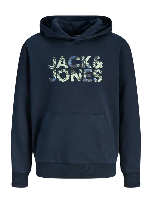 Jack & Jones Junior Jack & Jones Junior Majica 'JJEJEFF'  modra / nočno modra / pastelno zelena