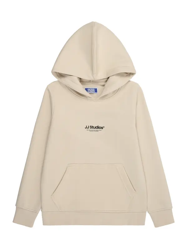 Jack & Jones Junior Jack & Jones Junior Majica 'JJESoho'  bež / črna