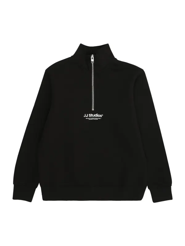 Jack & Jones Junior Jack & Jones Junior Majica 'JJESOHO'  črna / bela