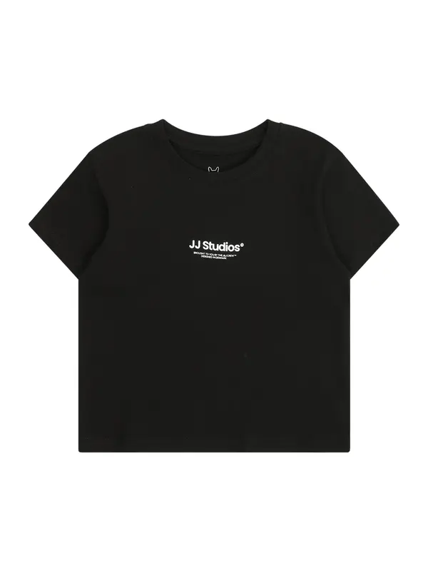 Jack & Jones Junior Jack & Jones Junior Majica 'JJESOHO'  črna / bela