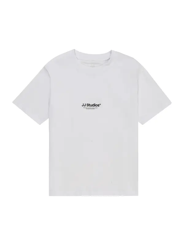 Jack & Jones Junior Jack & Jones Junior Majica 'JJESoho'  črna / bela