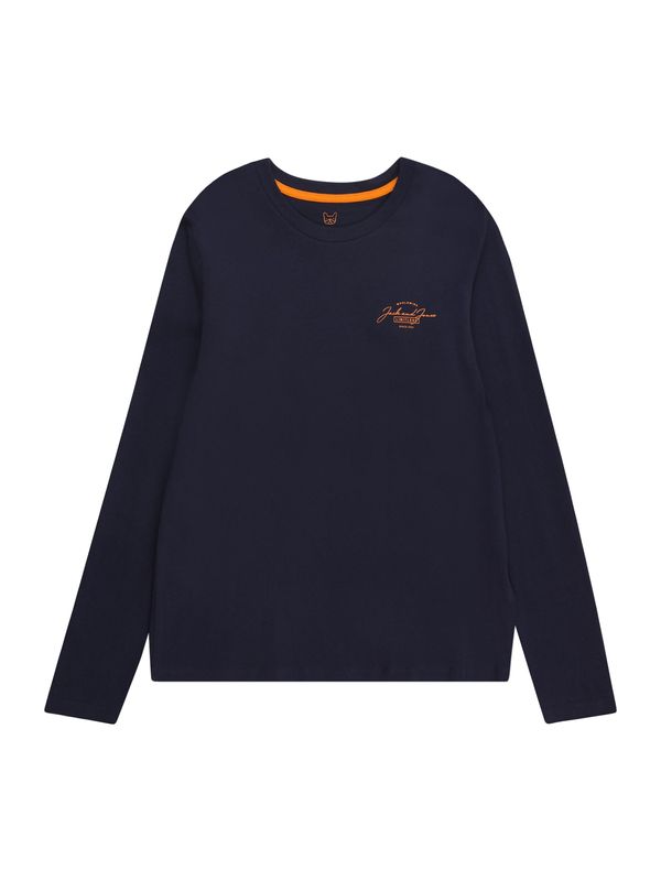 Jack & Jones Junior Jack & Jones Junior Majica 'JJFERRIS'  mornarska / oranžna