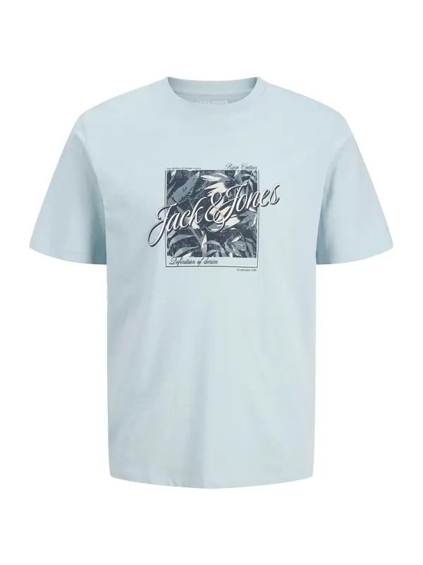 Jack & Jones Junior Jack & Jones Junior Majica 'JJHONOLULU'  golobje modra / nebeško modra / bela