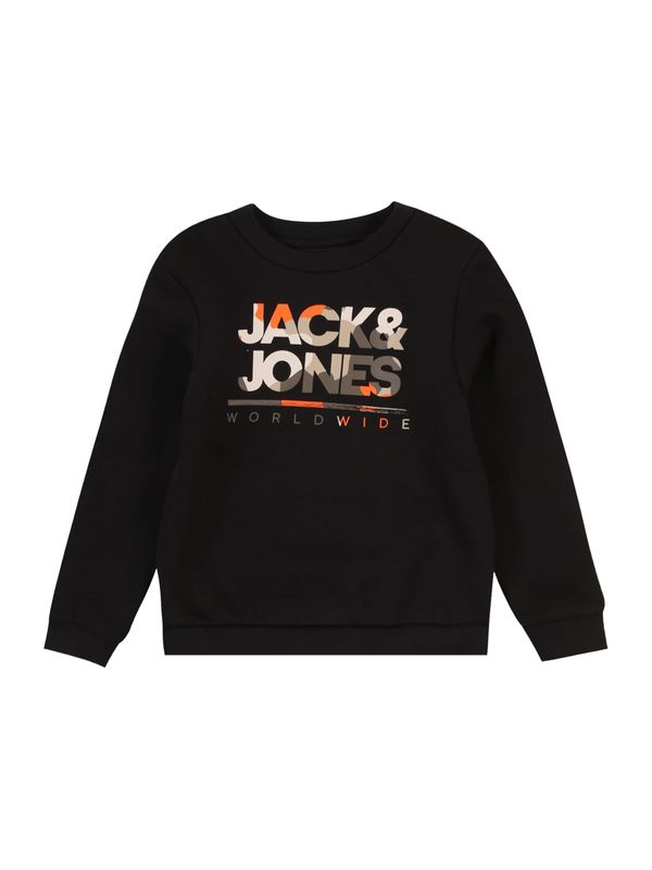 Jack & Jones Junior Jack & Jones Junior Majica 'JJLUKE'  bež / kamen / oranžna / črna