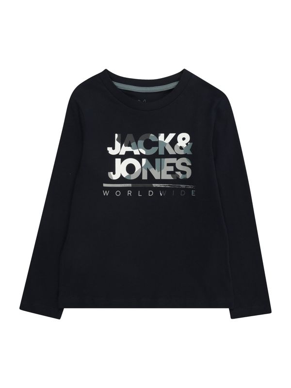 Jack & Jones Junior Jack & Jones Junior Majica 'JJLUKE'  mornarska / siva / smaragd / bela
