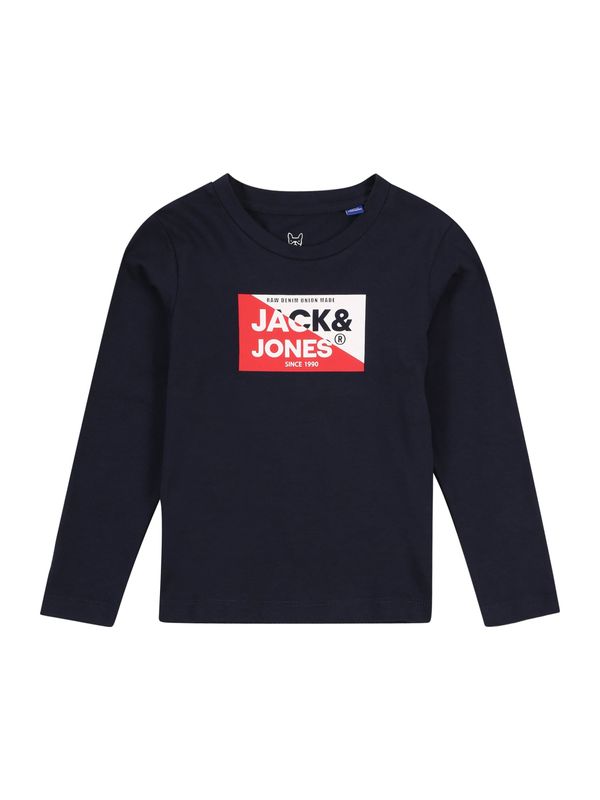 Jack & Jones Junior Jack & Jones Junior Majica 'JJNOLAN'  mornarska / rdeča / bela